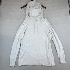ATHLETA Sayulita Pullover Hoodie Sweatshirt Beige Gray Size Large Womens Active