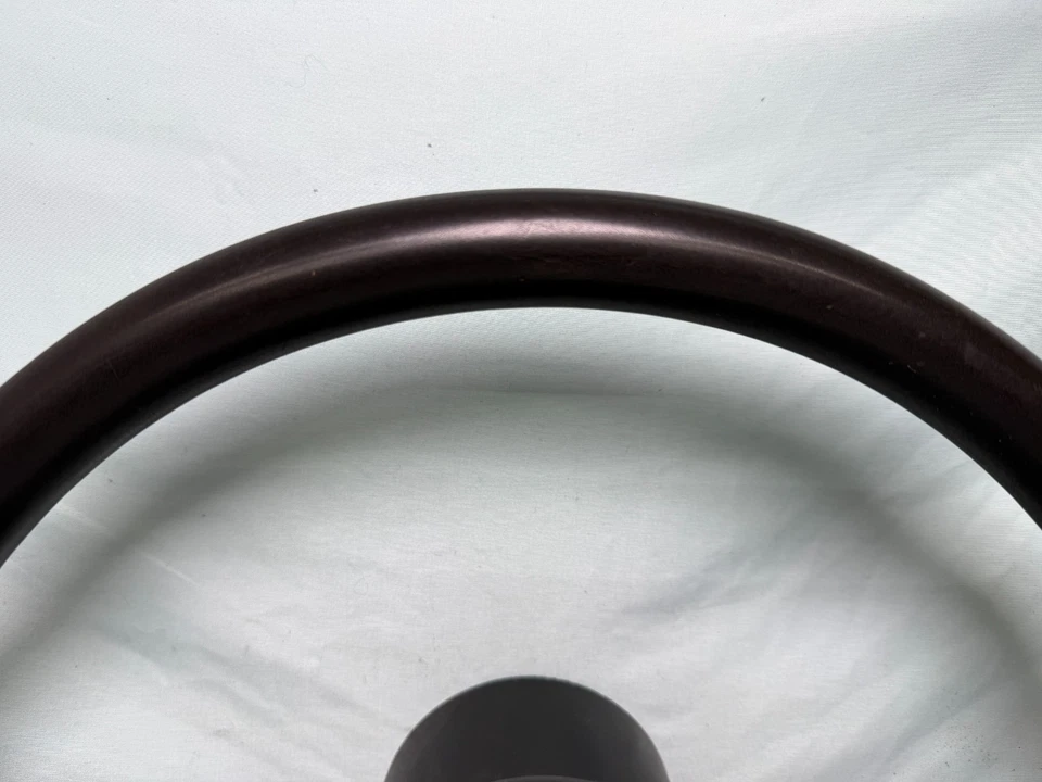 82-92 雪佛兰 S10 GMC S15 卡车西装外套 2 辐条方向盘喇叭垫黑色 — 第 2/4 张图片