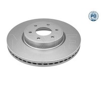 2 St. Bremsscheibe Meyle 0835210042/PD Vorderachse