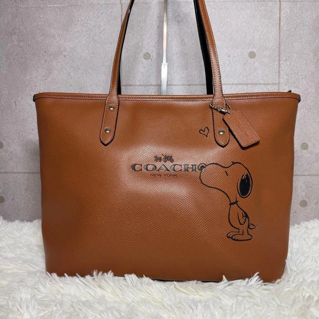 Coach Snoopy Tote Bags for Women for sale | eBay