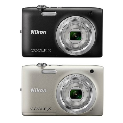 Nikon COOLPIX S2800 CCD Digital Camera 20MP 5x optical zoom,Red