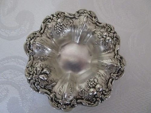 Vintage Reed & Barton Sterling Silver Francis I Small Bowl Nut Dish Bon Bon VGC