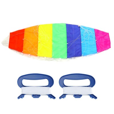 1,4 m 2 m 2,7 m Dual Line Stunt Kite Colored Outdoor Beach Toy Sport Sport