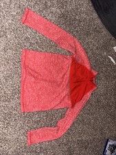 Youth Medium Dress Shirt Red