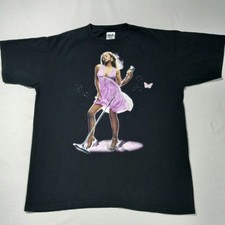 L 2006 MARIAH CAREY The Adventures of Mimi Concert Tour T-Shirt Vintage