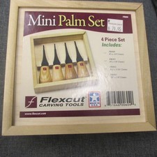FLEXCUT Wood Carving Tools Mini-Palm Tool Set USA MADE FR604 NEW