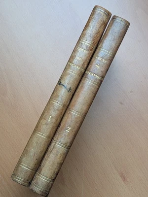 Cours de mécanique de l'école polytechnique - Duhamel - Exemplaire annoté - 1845 - Photo 1/4