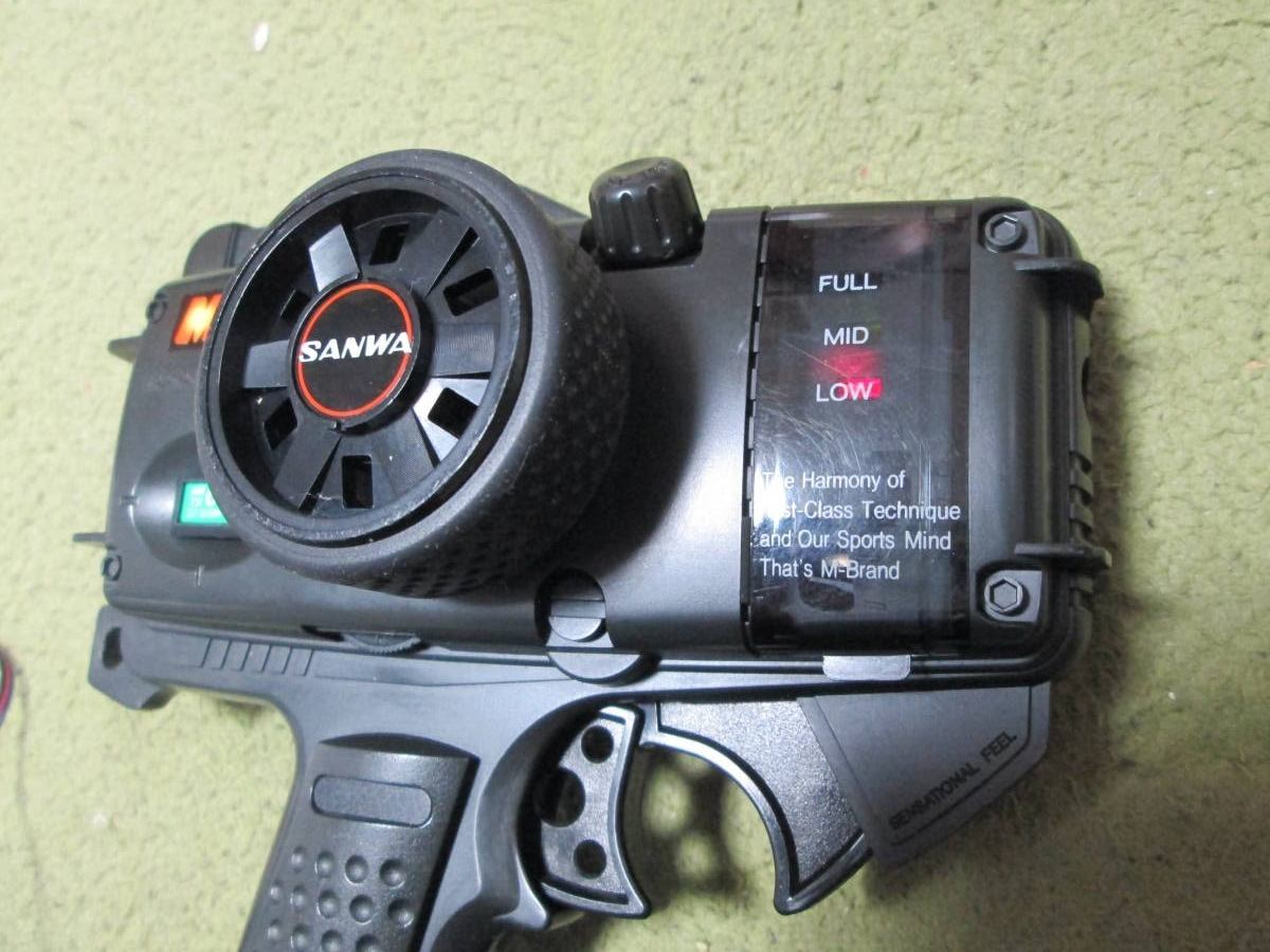 サンワ Super EXZES FM27MHz SANWA M7 Sport AM 27MHz Transmitter Receiver ESC Servo Motor