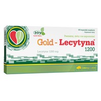 Gold Lecytyna - Lecithin - GedäChtnis Konzentration Gehirn - 60 Kaps.