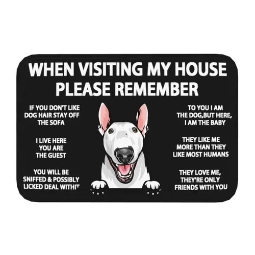 French Bulldog Print Mat Washable Carpet Easy To Clean Rug Doormat - Picture 14 of 39