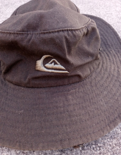 Cappello Boonie Secchiello Argento Rapido Nero Adulto Sole Campeggio Escursione Med Large - Foto 2 di 11