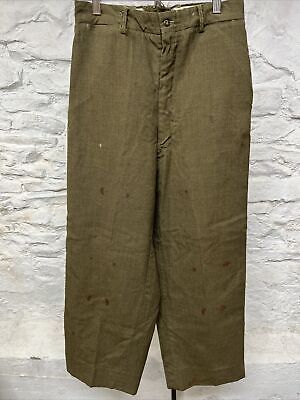 Vintage WWII 40s 50s Green Wool US Army Pants Trousers WW2 Korean War | eBay Vintage WWII 40s 50s Green Wool US Army Pants Trousers WW2 Korean War | eBay