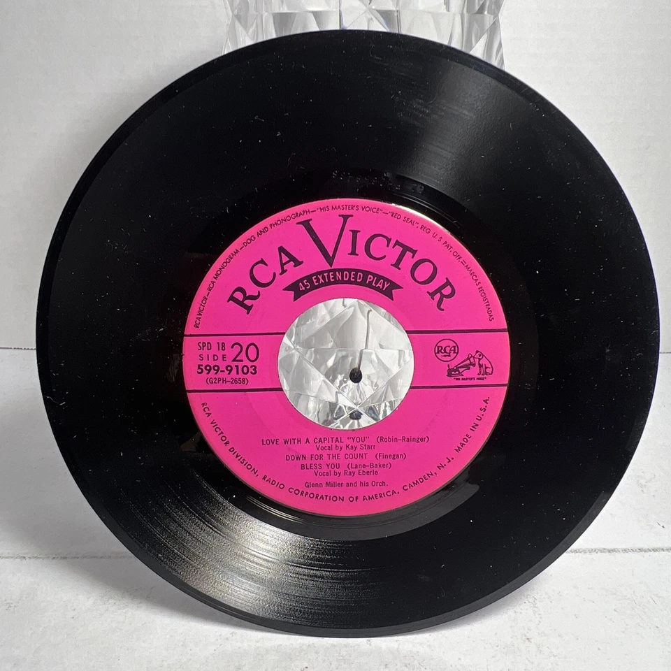 1956 GLENN MILLER & HIS ORCHESTRA: Limited Edition, VOL. 1, 45rpm Extended Play - Image 4 of 4