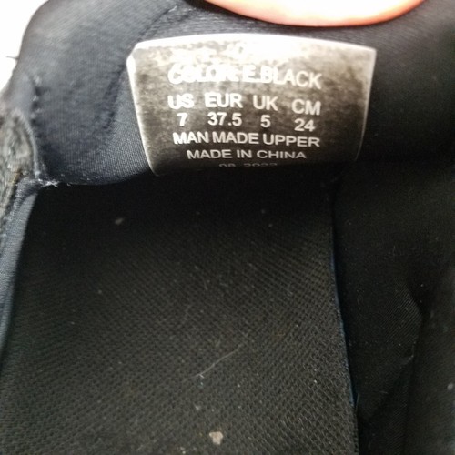 Zapatos Snibbs para mujer 7 negros Spacecloud caminar trabajo zapatillas cómodas - Imagen 9 de 11