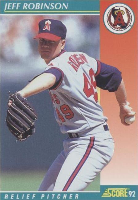 1992 Score - Jeff Robinson #274 - 1 of 1