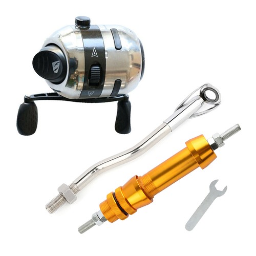 Bowfishing Reel Kit Rod Attachment Reel Seat Spincast Archery Fishing Hunting - Picture 18 of 19