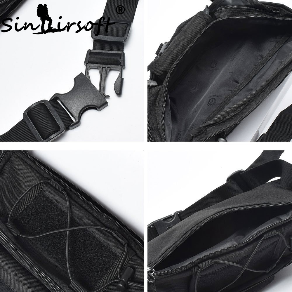 Men's Tactical Bum Bag Waist Pack Outdoor Military Camping Hunting