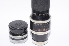 Lens Kern Yvar 2,8/75mm AR Switar 1.4/25mm AR C Mount