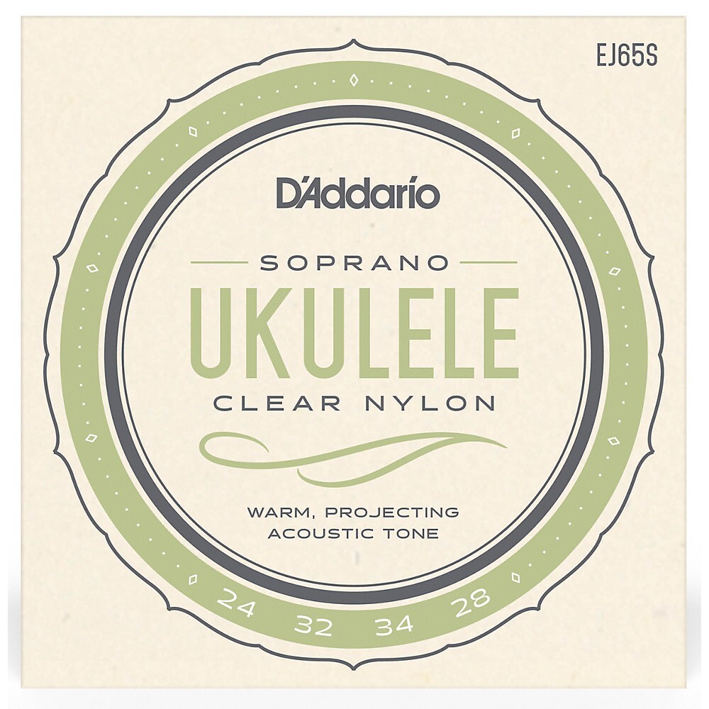 DAddario EJ65S Pro-Arte Изготовленные на заказ экструдированные нейлоновые струны для гавайской гитары сопрано Soprano