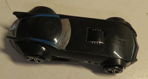 Hot Wheels Mystery Cars DC Comics 162 Batmobile Loose Black Blue Trim Car Malays - Picture 9 of 19