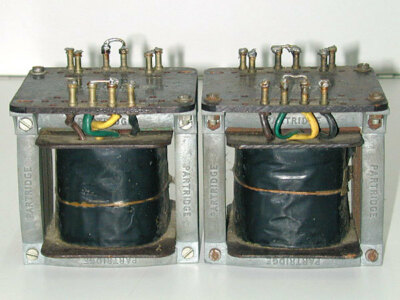 PARTRIDGE P3591A Output Transformer x2 Rare Vintage Pre
