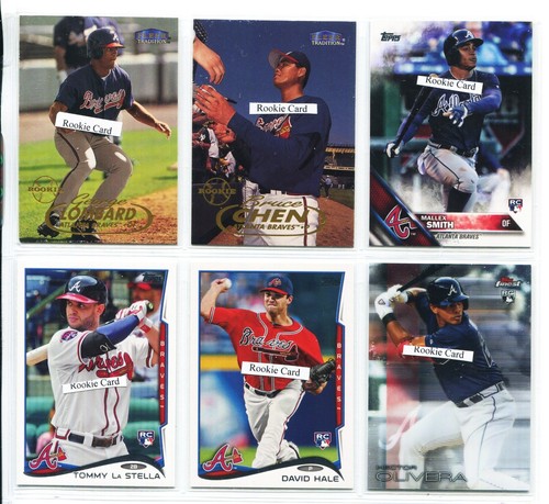 Braves, Acuna, Albies, Olson, Swanson, Freeman, Auto 175 Card Rookie Lot #C - Picture 20 of 24