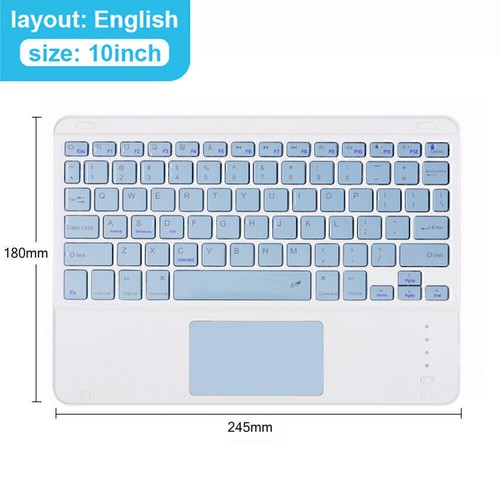 Touchpad Keyboard Case Mouse For iPad 5/6/7/8/9/10/11th Gen Air 6 5 4 3 Pro 11 - Picture 37 of 41