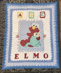 elmo crib bedding