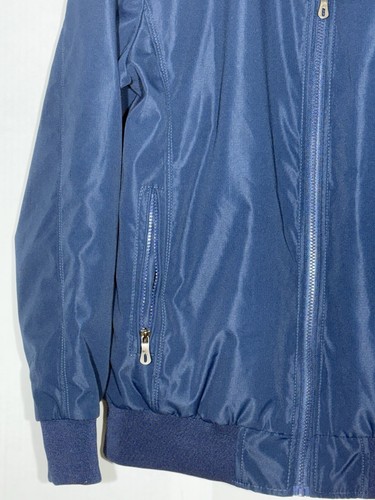 Giacca uomo moda 100% poliestere taglia large blu con tasche - Foto 2 di 9