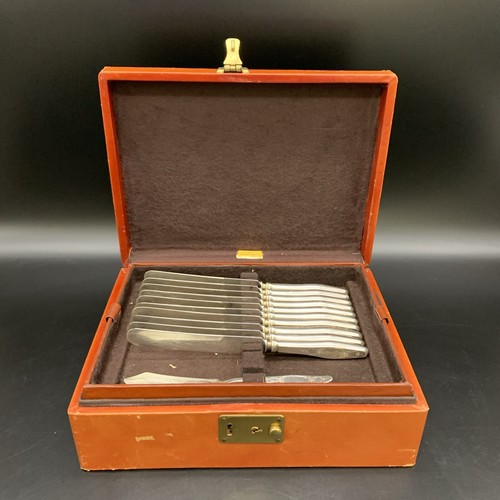 Antikes 30-teiliges ASCO 1857 Versilbertes Besteckset - Bild 23 von 24