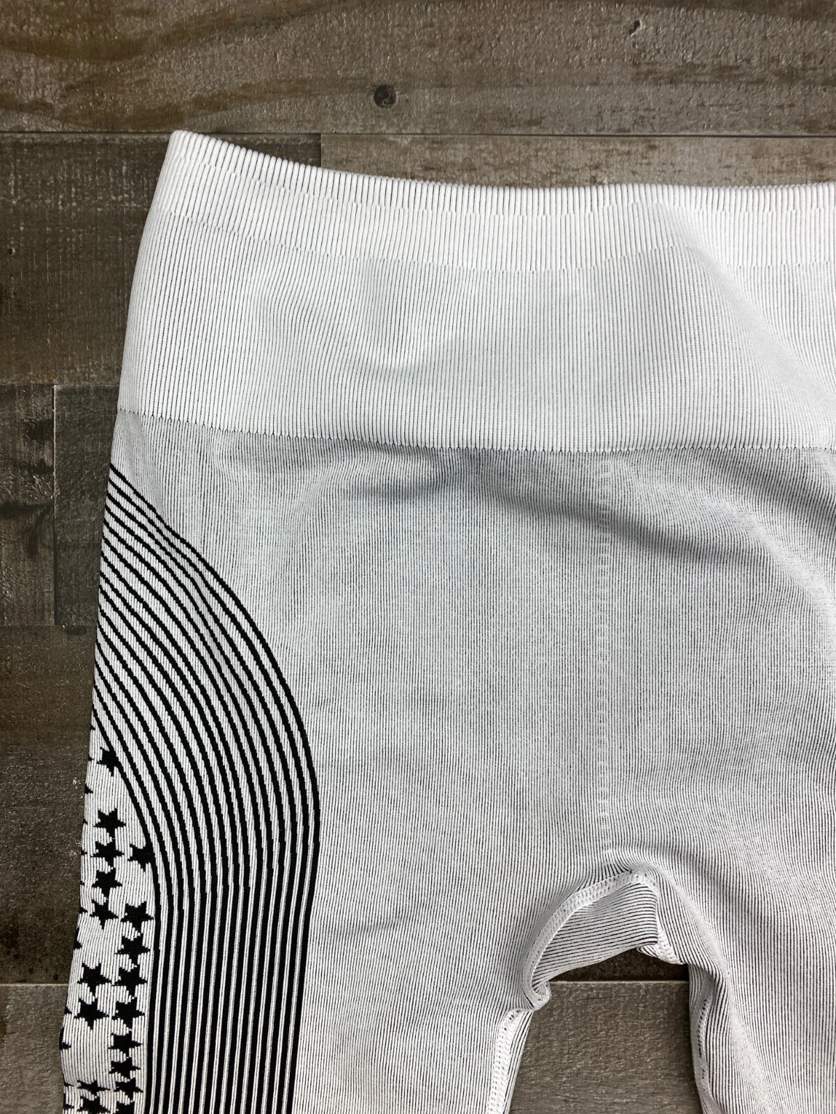 fabletics high waist cropped seamless star leggings