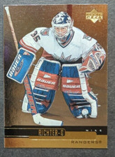 1999 2000 GOLD RESERVE MIKE RICHTER  NEW YORK RANGERS UPPER DECK