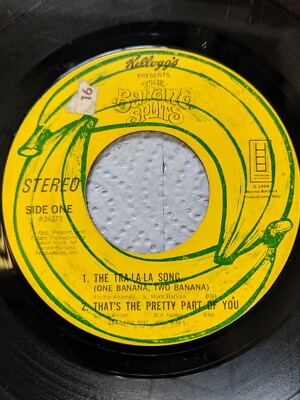 THE BANANA SPLITS x2 45RPM Hanna-Barbera Production