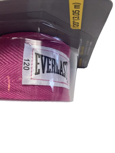 Everlast Classic Hand Wraps Boxing MMA 2 Pack Pink Brand New Protective Gear - Picture 7 of 12