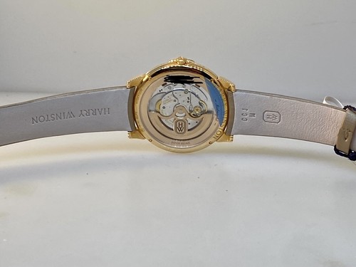Harry Winston Midnight Rose Gold & Diamond Ladies Automatic Watch MIDAHD39RR003 - Picture 9 of 12