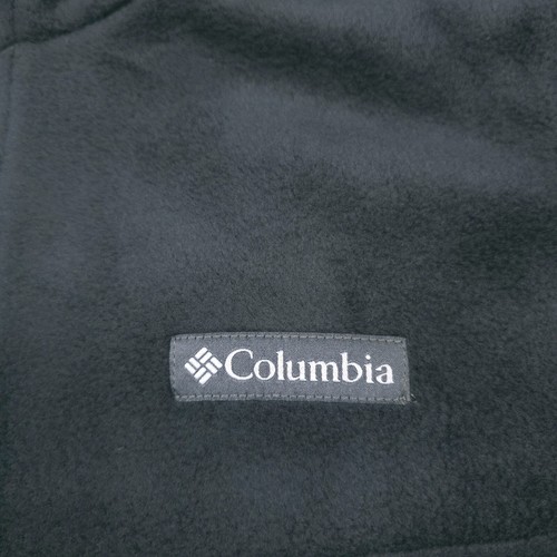 Columbia Steens Mountain Fleece 1/2 Zip Black Pullover Jacket Mens Size Small - Picture 4 of 11
