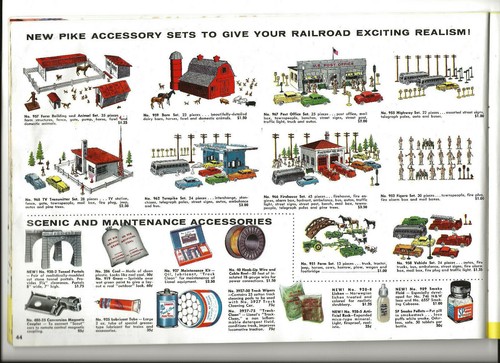 Catálogo/folleto de colores 1958 Lionel Trains-O27-Super O-Ho-lanzador de cohetes - Imagen 5 de 7