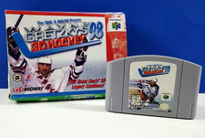 Wayne Gretzky's 3D Hockey Nintendo 64 1996 N64 Video Game Cartridge with Box