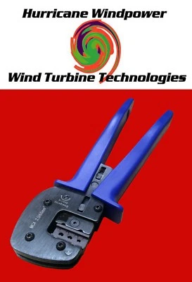 HURRICANE WIND POWER PV Solar Cable Crimper Tool for 2.5-6mm2 DIY Solar MC4 Compatible Connectors