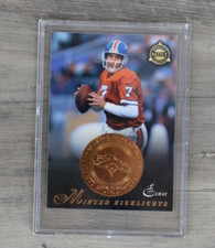 1997 Pinnacle Mint Collection Bronze John Elway Denver Broncos #30 NFL Card