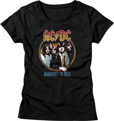 ACDC Highway To Hell Album Cover Women's T Shirt