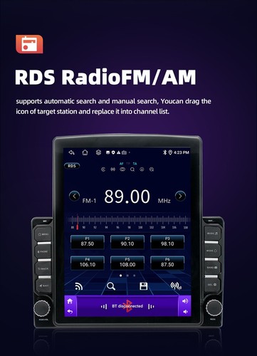 9.7inch For Toyota Highlander 2014-2018 Android Car Radio Stereo GPS Navi 2+32GB - Picture 7 of 18