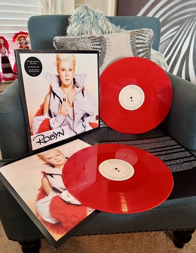 ROBYN 2020 Self Titled LP BRAND NEW SEALED Limited Edition Red Vinyl Body Talk - Picture 2 of 3