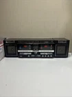 JVC PC-W88 W88J Portable Stereo System Boombox *RARE* Tape Players Not Working
