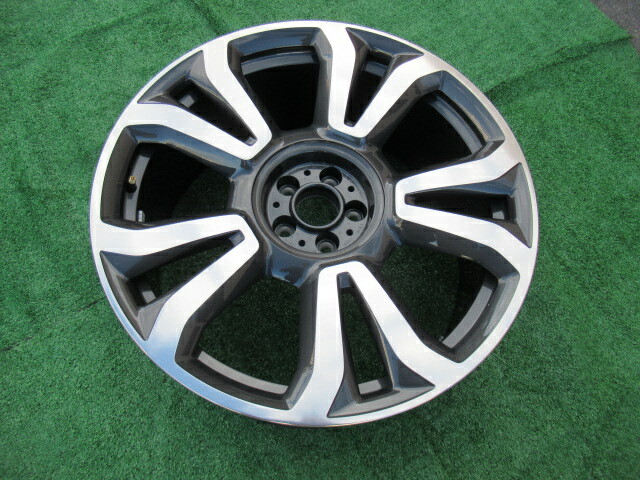 (1) ROLLS ROYCE CULLINAN OEM FACTORY 22" REAR WHEEL RIM 6884707 POLISHED/GREY