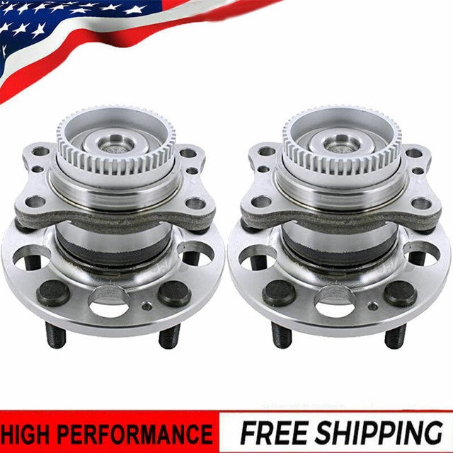(2) REAR Wheel Bearing & Hub PAIR for Hyundai Elantra Veloster Kia