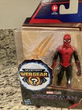 Marvel MCU Spider-Man 6in Black & Red Suit Web Gear