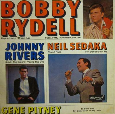 Bobby Rydell, Neil Sedaka, Johnny Rivers & Gene Pitney(Vinyl LP)-Allegro-ALL 779