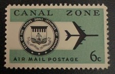 Canal Zone #C42 MNH OG 6c Air Mail