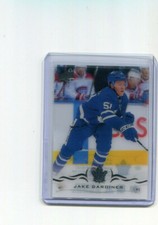 2018-19 Upper Deck Clear Cut Acetate Jake Gardiner     Card 421